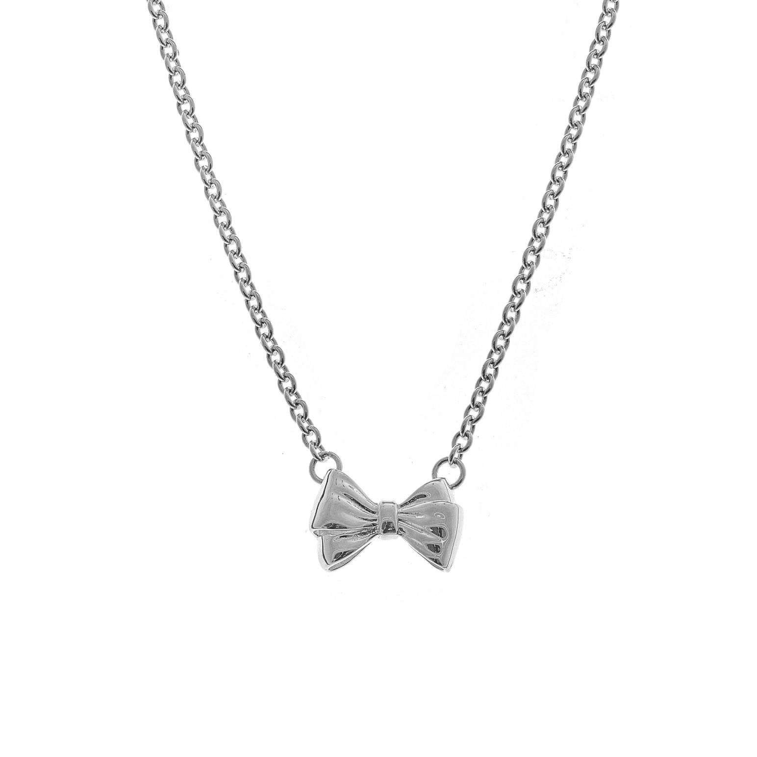 Stolen Girlfriends Club Twin Bow Necklace